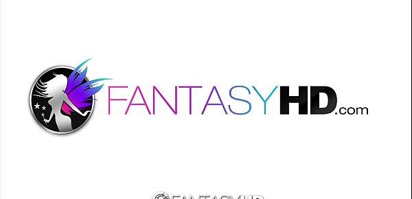  FantasyHD - Rikki Six works out her skinny body with sex